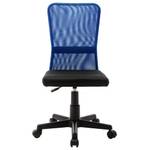 Chaise de bureau Noir - Bleu