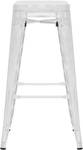 Tabouret de bar Fletcher Blanc