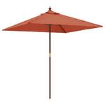 Parasol de jardin 3028554 Brun rouge