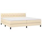 Boxspringbett 3017265-24 Creme - Breite: 200 cm