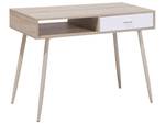 Bureau DEORA Marron - Blanc - Bois manufacturé - 100 x 76 x 48 cm