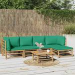 Salon de jardin 3028491-14 (lot de 6) Marron - Vert