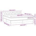 Boxspringbett 3017290-24 Pink - Breite: 160 cm