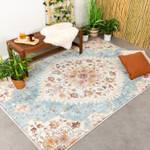 Vintage Gartenteppich Santo Mandala Hellblau - 160 x 230 cm