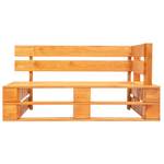 Paletten Ecksofa 3016504-5 Hellgrün - Pinie Honig Dekor