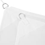 Voile d'ombrage rectangle blanc Profondeur : 200 cm