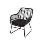 Polyrattan Garnitur G17a (4-teilig) Grau - Metall - Kunststoff - Polyrattan - 118 x 85 x 50 cm