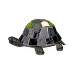 Tiffany Lampe tortue Marron - Verre - 14 x 10 x 14 cm