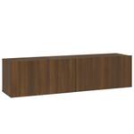 Meuble tv mural 3002089-3 Marron - Bois manufacturé - 120 x 30 x 30 cm