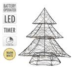 LEDs warmwei脽en Weihnachtsbaum mit