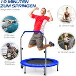 Mini Trampolin TW10009BL Blau - Kunststoff - 101 x 122 x 101 cm