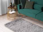 Tapis à poil long CIDE Gris - Gris lumineux - 150 x 80 x 80 cm