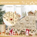 Adventskalender 830-418 Braun - Holzwerkstoff - 10 x 31 x 45 cm