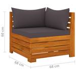 Garten-Lounge-Set (7-teilig) 3013017-18 Grau