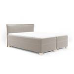 Boxspringbett Doppelbett Martines Bett Beige - Breite: 180 cm