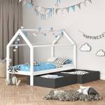 Faltbox Anthrazit 2er Set für Kinderbett Grau - Kunststoff - 99 x 25 x 93 cm