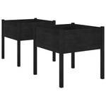 Jardinière (lot de 2) 3012600-2 Noir