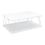 Table basse Saltdal Blanc - Bois manufacturé - 91 x 30 x 62 cm