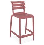 Tabouret De Bar NOBU MINI Rouge - 52 x 95 cm