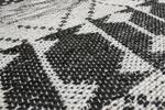 Handgefertigter Teppich Alpha und Omega Beige - Grau - Kunststoff - Textil - 160 x 230 x 1 cm