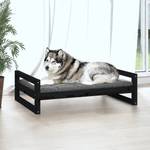 Lit pour chien 3015863-2 Noir - 106 x 76 cm