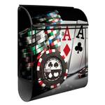 Poker Stahl Briefkasten