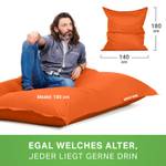 XXL Outdoor Sitzsack "Square" 140x180cm Orange