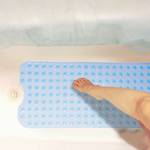 Tapis de bain Bath mat Bath mat non slip Bleu clair