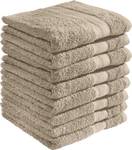 Duschtuch 8er-Pack 166399 Taupe