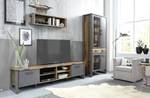 TV Tisch Prip Grau - Holz teilmassiv - 207 x 52 x 42 cm