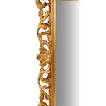 Barockspiegel mit Goldrahmen Gold - Massivholz - 7 x 124 x 86 cm