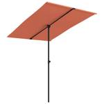 parasol 3001675 Brun rouge - 150 x 215 x 200 cm