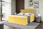 Boxspringbett PRESTON Gelb - Breite: 200 cm - H3