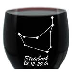 Sternbild Steinbock Gravur-Weinglas