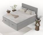 Boxspringbett Ampio Grau - Breite: 160 cm