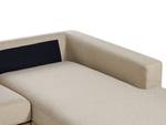 U-förmiges Sofa LILVIKEN Beige - Schwarz