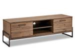 Meuble TV Mallorca Marron Marron - Verre - 152 x 50 x 45 cm