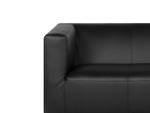 3-Sitzer Sofa FLORO Schwarz - Silber