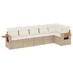 Gartensitzgruppe K3628(6-tlg) Beige - Massivholz - 69 x 62 x 62 cm