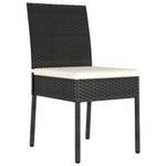 Chaise de salle à manger (lot de 2) Noir