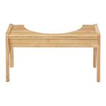 Tabouret physiologique de WC Kalajoki Beige - Bambou - 42 x 21 x 30 cm