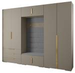 Garderobe Inova 1 Z14 Gold - Grau - Gold