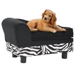 Hundesofa 170939 Schwarz - Textil - 57 x 36 x 34 cm