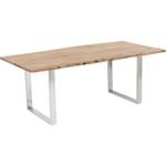 Table Harmony Gris brillant - 180 x 90 cm