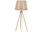 Lampe de table BOETICA Bleu - Rotin - 20 x 46 x 20 cm