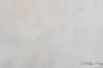 Tableau peint à la main First Sunshine Gris - Jaune - Bois massif - Textile - 75 x 100 x 4 cm