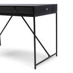 Bureau The Bobby Noir - Bois massif - 60 x 78 x 120 cm