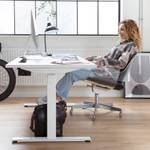 Höhenverstellbarer Tisch Easydesk Weiß - Breite: 180 cm - Weiß