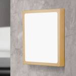 LED Deckenleuchte LERO Gold - Metall - 23 x 3 x 23 cm