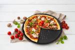 Plaques à pizza Noir - Métal - 33 x 33 x 3 cm
